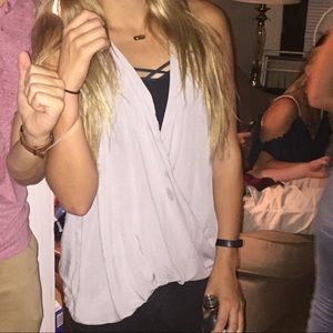 don’t ask why for AE oversized tank top